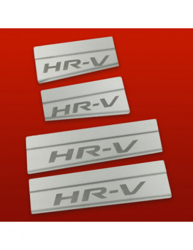 HONDA HR-V MK2 Plaques de seuil de porte HRV   Acier inoxydable 304 fini mat