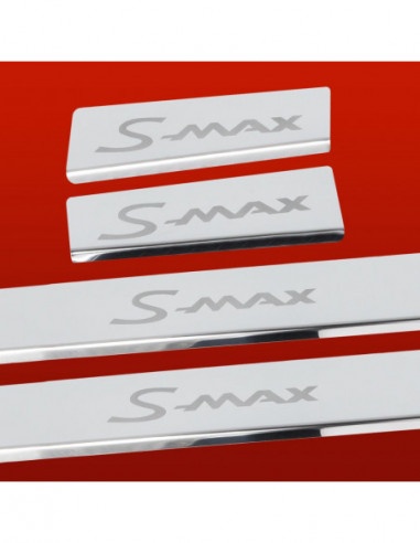 FORD S-MAX MK2 Door sills kick plates   Stainless Steel 304 Mat Finish