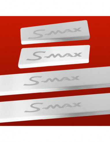 FORD S-MAX MK2 Door sills kick plates   Stainless Steel 304 Mirror Finish