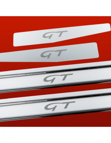 ALFA ROMEO GIULIETTA  Door sills kick plates GT  Stainless Steel 304 Mirror Finish