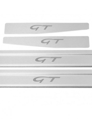 ALFA ROMEO GIULIETTA  Door sills kick plates GT  Stainless Steel 304 Mat Finish