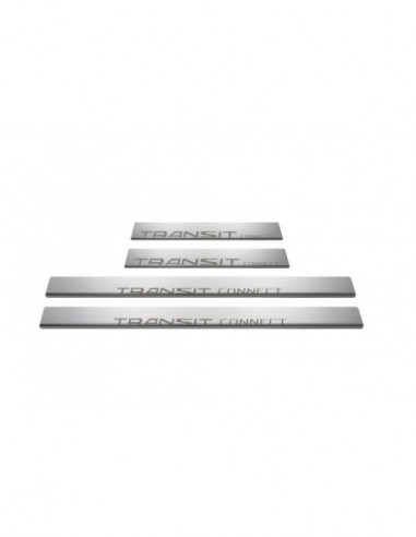 FORD TRANSIT CONNECT MK2 Door sills kick plates   Stainless Steel 304 Mirror Finish