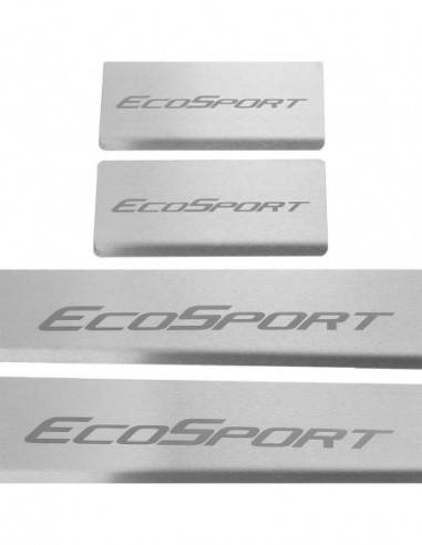 FORD ECOSPORT MK2 Door sills kick plates   Stainless Steel 304 Mat Finish
