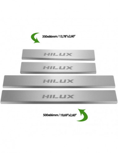TOYOTA HILUX MK8 Door sills kick...