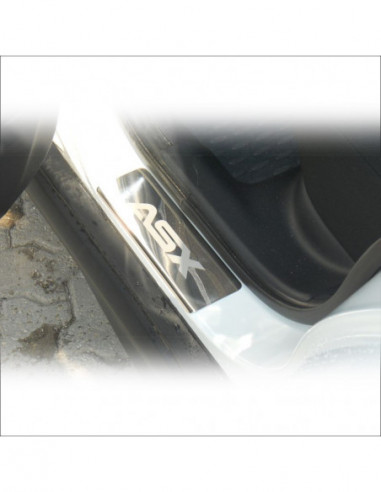 VW T5 4 MOTION Stainless Steel 304 Mirror Finish Interior Door sills kick plates