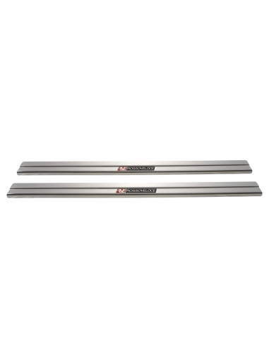 VW SCIROCCO MK3 Door sills kick plates ROSSO VELOCE  Stainless Steel 304 Mirror Finish