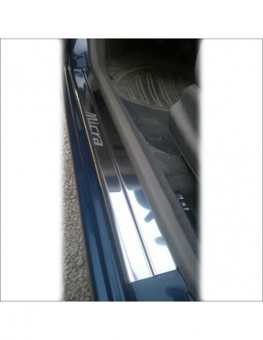 VW PASSAT B6 RLINE Stainless Steel 304 Mirror Finish Interior Door sills kick plates