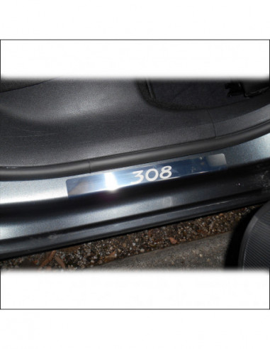 VW GOLF MK5 R GOLF Stainless Steel 304 Mirror Finish Interior Door sills kick plates