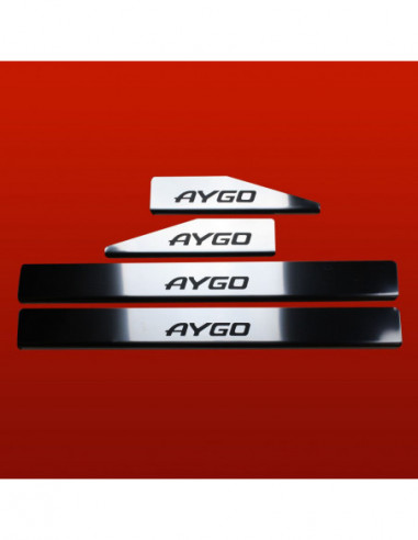 TOYOTA AYGO MK1 Prahové lišty pro...