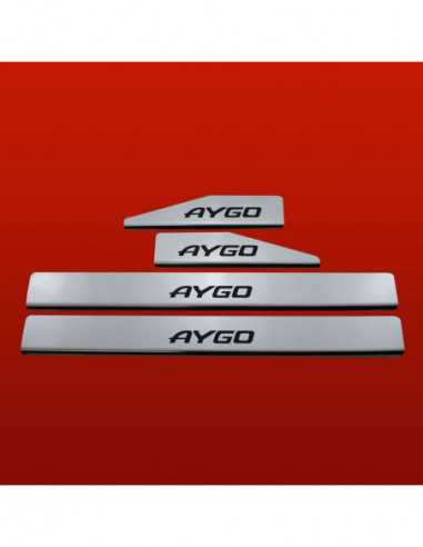 TOYOTA AYGO MK1 5-drzwiowe listwy...