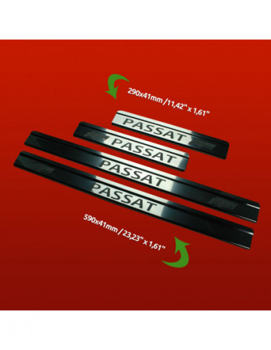 VOLKSWAGEN PASSAT B6 Plaques de seuil...