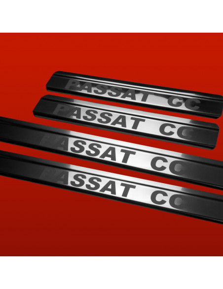 VOLKSWAGEN PASSAT CC Door sill covers PASSA CC TYPE1 304 stainless steel, glossy