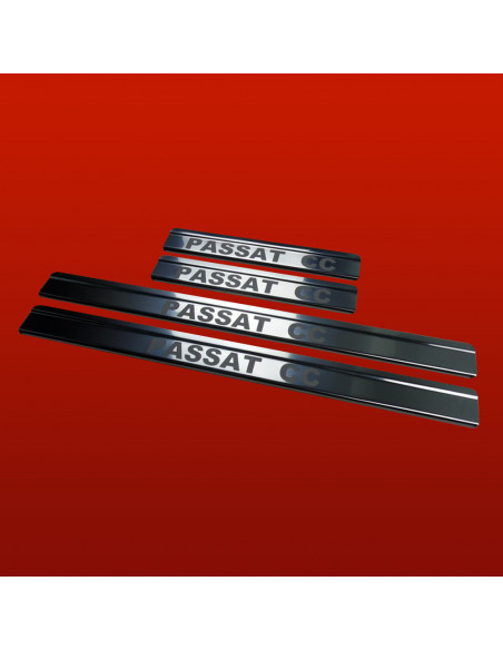 VOLKSWAGEN PASSAT CC Door sill covers PASSA CC TYPE1 304 stainless steel, glossy