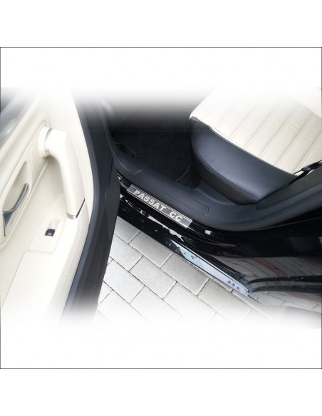VOLKSWAGEN PASSAT CC Door sill covers PASSA CC TYPE1 304 stainless steel, glossy