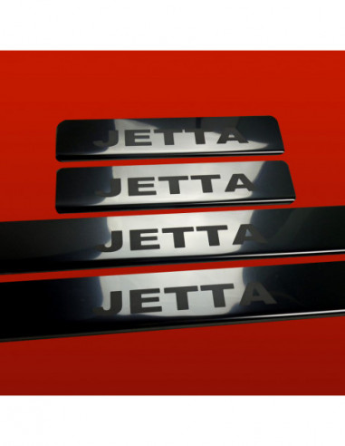 VW JETTA MK6 Door sills kick plates   Stainless Steel 304 Mirror Finish