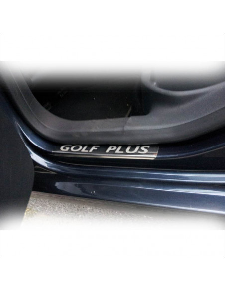 VOLKSWAGEN GOLF PLUS MK5 5-drzwiowe listwy progowe stal nierdzewna 304 wykończenie połysk