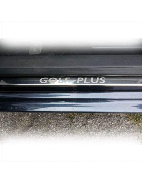 VOLKSWAGEN GOLF PLUS MK5 5-drzwiowe listwy progowe stal nierdzewna 304 wykończenie połysk