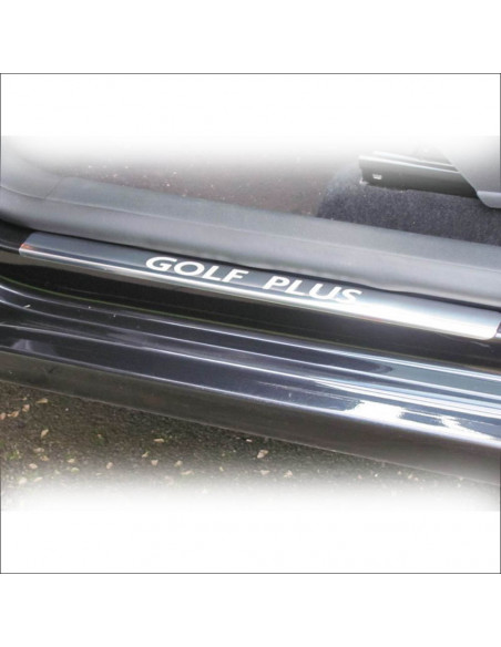 VOLKSWAGEN GOLF PLUS MK5 5-drzwiowe listwy progowe stal nierdzewna 304 wykończenie połysk