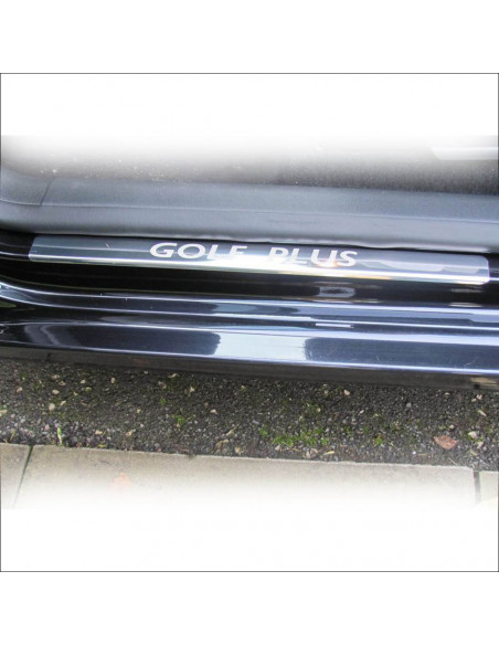 VOLKSWAGEN GOLF PLUS MK5 5-drzwiowe listwy progowe stal nierdzewna 304 wykończenie połysk