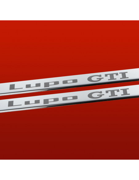 VOLKSWAGEN LUPO Listwy progowe LUPO GTI 304 stal nierdzewna Wykończenie połysk