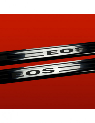VW EOS  Door sills kick plates EOS TYPE2  Stainless Steel 304 Mirror Finish