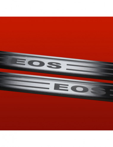 VW EOS  Door sills kick plates EOS TYPE2  Stainless Steel 304 Mat Finish