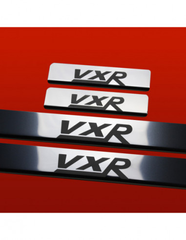 OPEL/VAUXHALL VECTRA C Nakładki progowe na progi VXR Hatchback/Sedan Stal nierdzewna 304 połysk