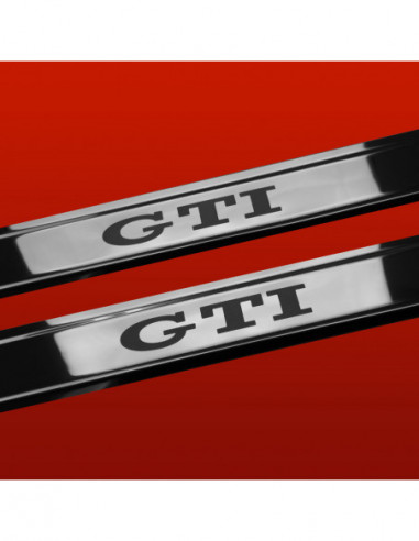 VW GOLF MK4 Door sills kick plates GTI 3 doors Stainless Steel 304 Mirror Finish