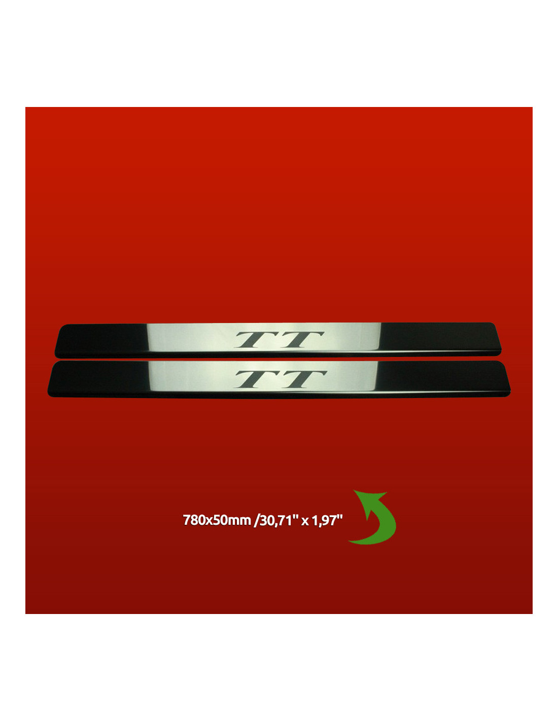 thumbnail image 2 of Audi TT MK1 8N Centre Console Plates / Strut Brace Plates – Black – UK Made 2 of 6