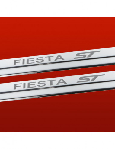 FORD FIESTA MK6 Battitacco sottoporta FIESTA ST3 porte Acciaio inox 304 finitura a specchio