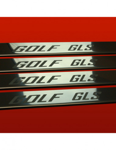 VOLKSWAGEN GOLF MK1 Battitacco sottoporta GOLF GLS5 porte Acciaio inox 304 finitura a specchio