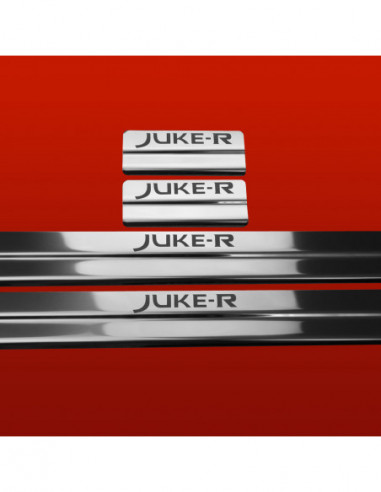 NISSAN JUKE  Battitacco sottoporta JUKE-RPreammodernamento Acciaio inox 304 finitura a specchio