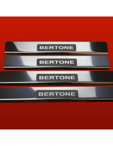 OPEL/VAUXHALL ASTRA MK4/G/II Battitacco sottoporta BERTONE5 porte Acciaio inox 304 finitura a specchio