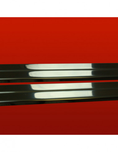 VW SCIROCCO MK3 Door sills kick plates NO ENGRAVING  Stainless Steel 304 Mirror Finish
