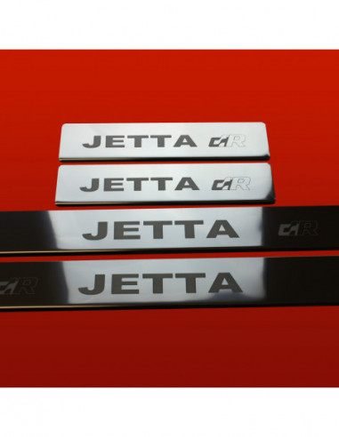 VW JETTA MK6 Door sills kick plates JETTA R  Stainless Steel 304 Mirror Finish