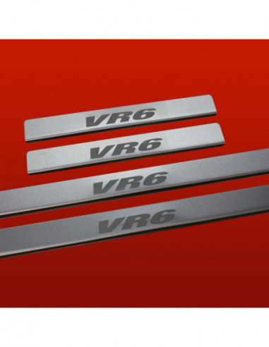 VOLKSWAGEN GOLF MK3 Battitacco sottoporta VR65 porte Acciaio inox 304 Finitura opaca