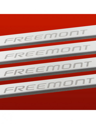 FIAT FREEMONT  Battitacco sottoporta  Acciaio inox 304 Finitura opaca