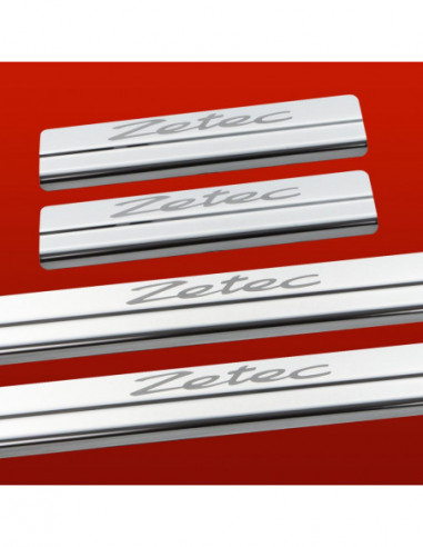 FORD FOCUS MK3 Door sills kick plates ZETEC  Stainless Steel 304 Mirror Finish