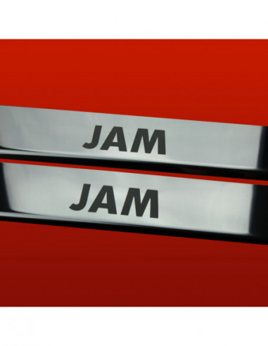 OPEL/VAUXHALL ADAM  Door sills kick plates JAM  Stainless Steel 304 Mirror Finish