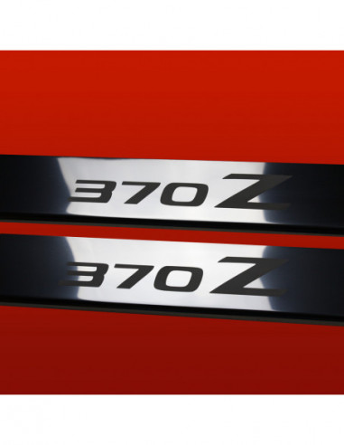 NISSAN 370Z  Plaques de seuil de porte   Acier inoxydable 304 Finition miroir
