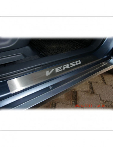 MERCEDES CLK W208 AMG Stainless Steel 304 Mirror Finish Interior Door sills kick plates
