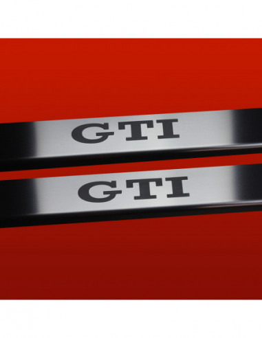 VOLKSWAGEN GOLF MK7 Battitacco sottoporta GTI3 porte Acciaio inox 304 Finitura opaca