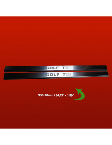VOLKSWAGEN GOLF MK7 Plaques de seuil...