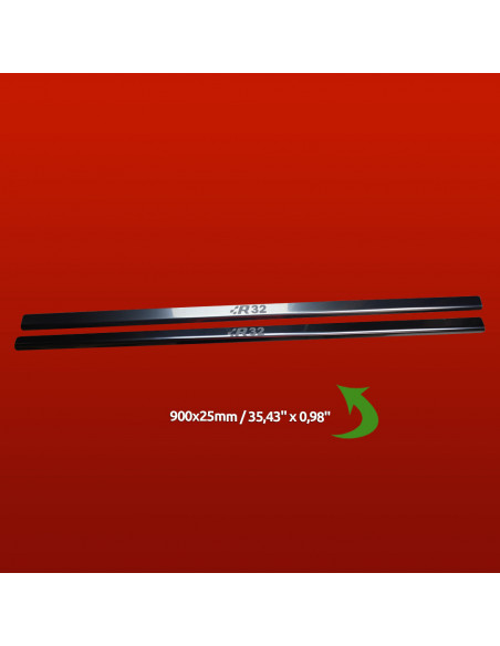 VOLKSWAGEN GOLF MK5 Battitacco sottoporta R32 3 porte Acciaio inox 304 finitura a specchio